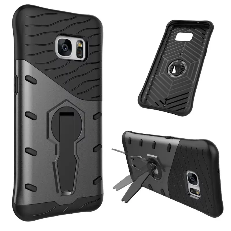 Luxury Hybrid case For Samsung Galaxy S5 S6 S7 With stand Armor Silicon+PC Shockproof protective back cover for samsung s6 s7 s5
Luxury Hybrid case For Samsung Galaxy S5 S6 S7 With stand Armor Silicon+PC Shockproof protective back cover for samsung s6 s7 s5
