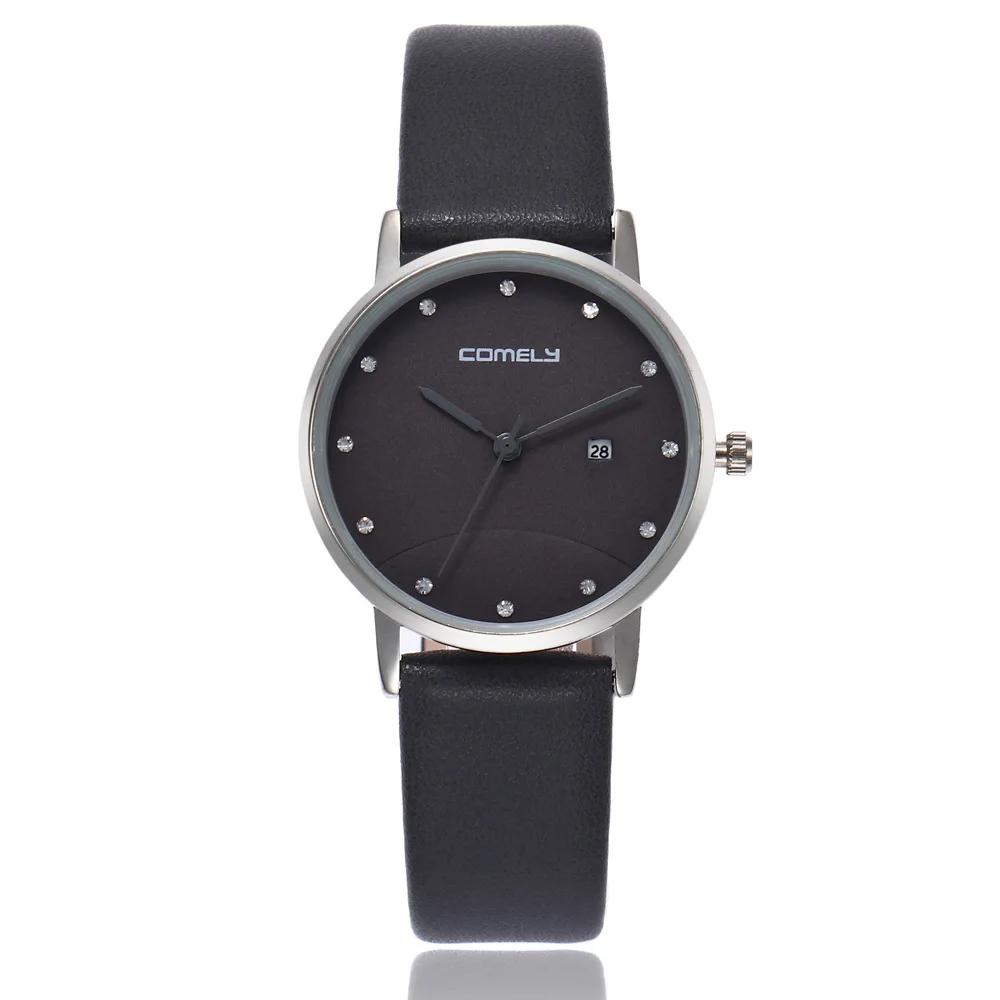 2018 New Leather Strap Ladies Watch Calendar Rhinestone Analog Dial Women's Watch Japan Movement Quartz Watches Female Clock
2018 New Leather Strap Ladies Watch Calendar Rhinestone Analog Dial Women's Watch Japan Movement Quartz Watches Female Clock