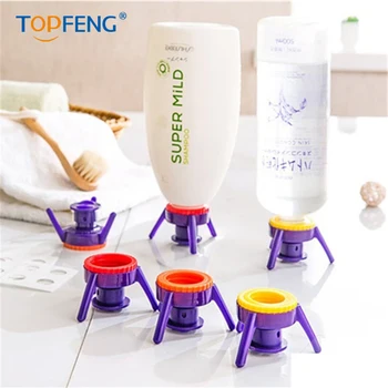 TopFeng Toss It Bottle Cap Stand Kit Flip-It! Plastic Bottle Holder Stand Shampoo Leakproof Cover The Bottle Emptying Kit
TopFeng Toss It Bottle Cap Stand Kit Flip-It! Plastic Bottle Holder Stand Shampoo Leakproof Cover The Bottle Emptying Kit