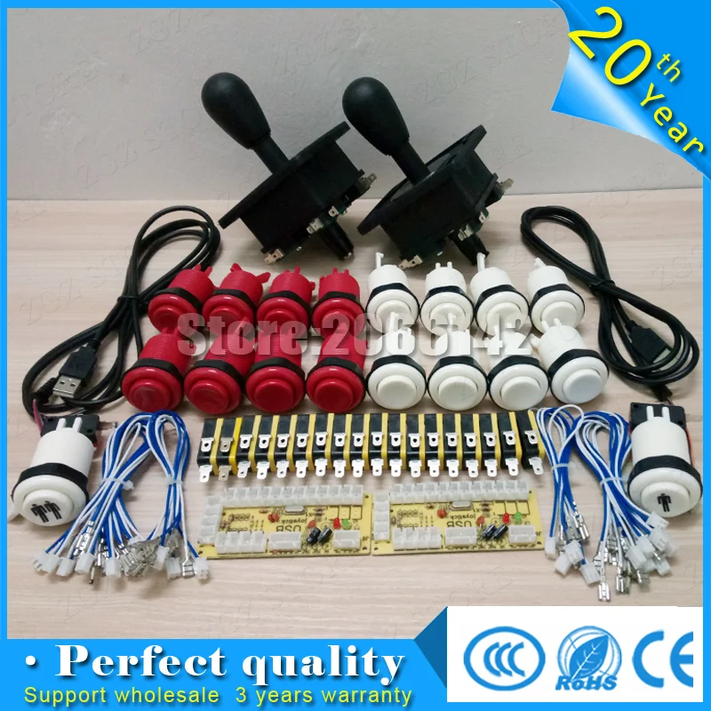 Free shipping Arcade Game DIY Parts for Mame USB Zero Delay USB Encoder 8 Way Classic Arcade Joystick Classic Arcade Push Button
Free shipping Arcade Game DIY Parts for Mame USB Zero Delay USB Encoder 8 Way Classic Arcade Joystick Classic Arcade Push Button