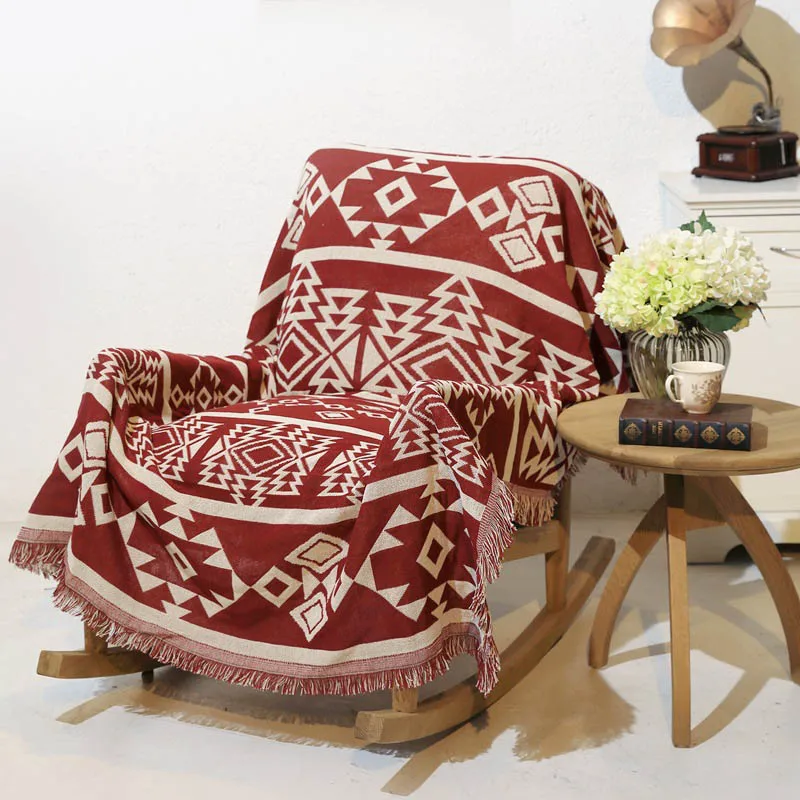 Twofaced Vintage Sofa Blanket with Tassel For Living Room Bedroom Throw Blankets on the Bed 130x180cm
Twofaced Vintage Sofa Blanket with Tassel For Living Room Bedroom Throw Blankets on the Bed 130x180cm