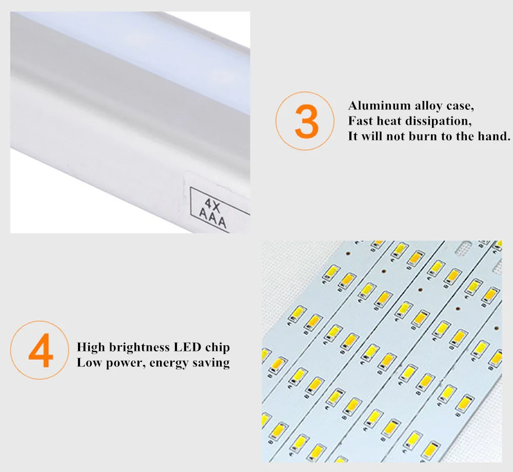 SuperNight PIR Motion Sensor LED Cabinet Light 10LEDs Paste Magnetic Wardrobe Cupboard Closet Kitchen Study Wall LED Night Light (9)