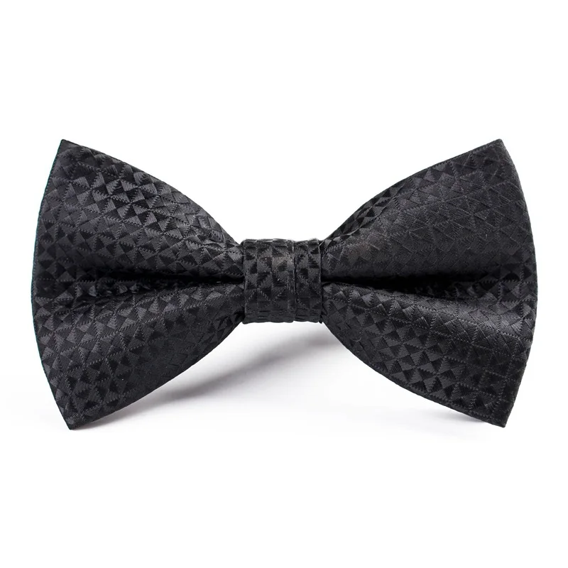Для мужчин женщин Soild Цвет бабочкой регулируемый палубе Bowties дизайнер платье