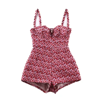 le palais vintage 2018 Winter Corset Type Playsuit Women Jacquard Colored Fabric Sweet Vintage Stylish Buttons Short Jumpsuit
le palais vintage 2018 Winter Corset Type Playsuit Women Jacquard Colored Fabric Sweet Vintage Stylish Buttons Short Jumpsuit