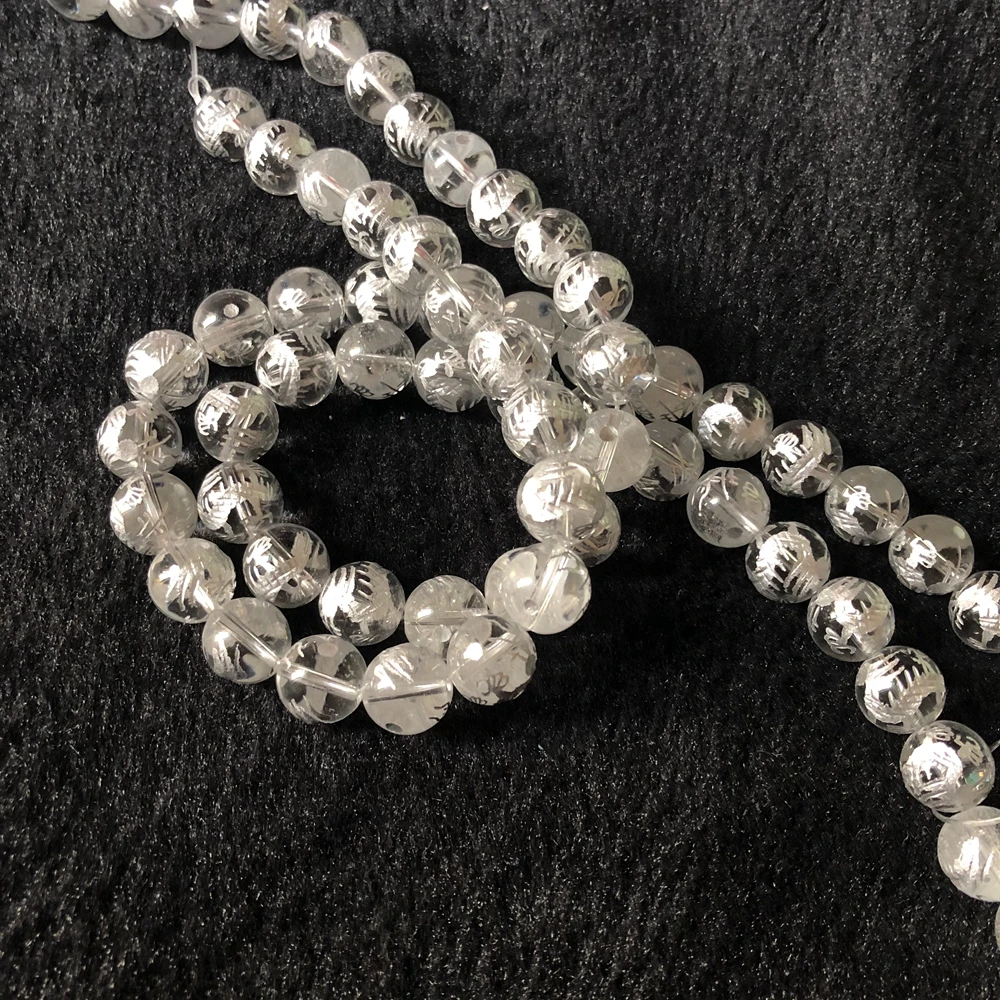 Wholesale 2strings/lot Natural Clear Quartz 8mm 10mm 12mm Siler Dragon Craved Beads,Hand Craving Dragon beads
Wholesale 2strings/lot Natural Clear Quartz 8mm 10mm 12mm Siler Dragon Craved Beads,Hand Craving Dragon beads