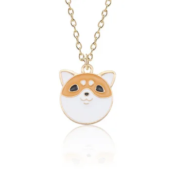 Elfin High Quality New Style Colorful Japanese Shiba Inu Necklace Fashionable Japanese Shiba Inu Pendant Necklace Women
Elfin High Quality New Style Colorful Japanese Shiba Inu Necklace Fashionable Japanese Shiba Inu Pendant Necklace Women