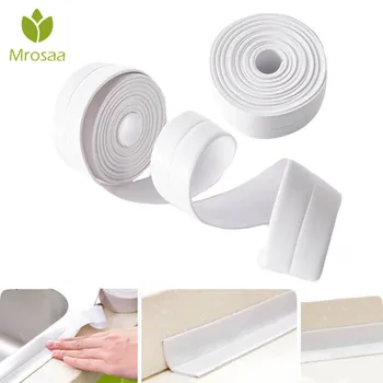 1 PC Mrosaa 3.8CM x 3.2M PVC Wall Sealing Tape White Waterproof Roll Tape Moldproof Adhesive Tape for Bathroom Kitchen Sink
1 PC Mrosaa 3.8CM x 3.2M PVC Wall Sealing Tape White Waterproof Roll Tape Moldproof Adhesive Tape for Bathroom Kitchen Sink