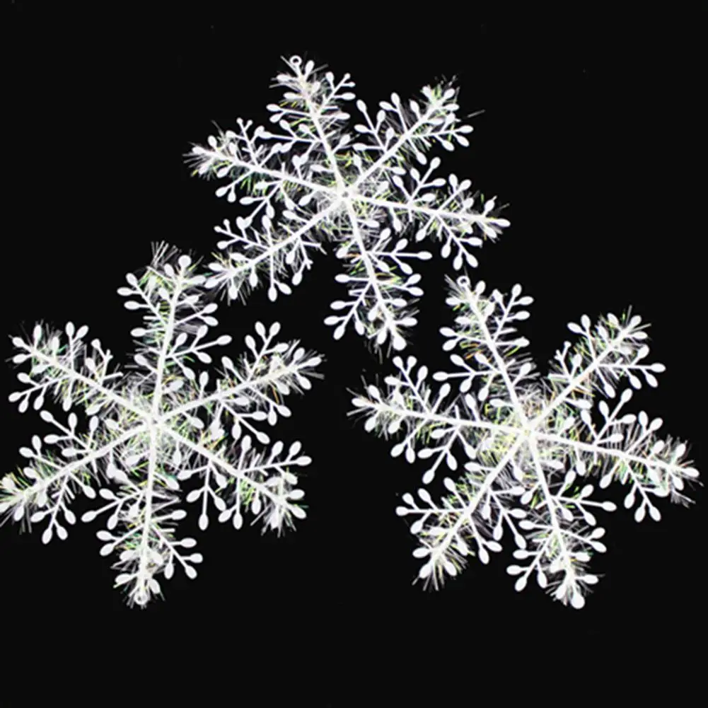 30Pcs Decortion Christmas Snow flakes White Snowflake Ornaments Holiday Xmas Tree Festival Party Home Decor Wedding Craft
30Pcs Decortion Christmas Snow flakes White Snowflake Ornaments Holiday Xmas Tree Festival Party Home Decor Wedding Craft