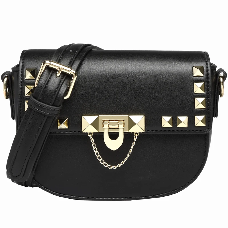 2019 New Designer Handbags Metal Texture Lock Saddle Bag Semi-circle Shape Cow Leather Shoulder Bag Small Female Rivet Bag Louis
2019 New Designer Handbags Metal Texture Lock Saddle Bag Semi-circle Shape Cow Leather Shoulder Bag Small Female Rivet Bag Louis