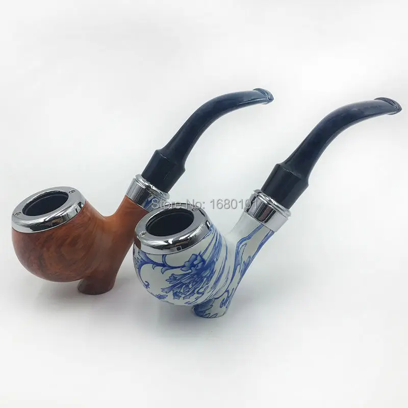 The latest stand smoking pipe / Wood Blue and white two kinds of styles, smoking weed, gift box packing, free delivery
The latest stand smoking pipe / Wood Blue and white two kinds of styles, smoking weed, gift box packing, free delivery
