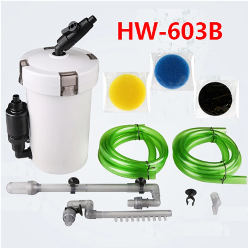 sunsun aquarium filter ultra-quiet external aquarium filter bucket 110V-220V / 6W / HW-602 / HW-603 / HW-602B / HW-603B
sunsun aquarium filter ultra-quiet external aquarium filter bucket 110V-220V / 6W / HW-602 / HW-603 / HW-602B / HW-603B