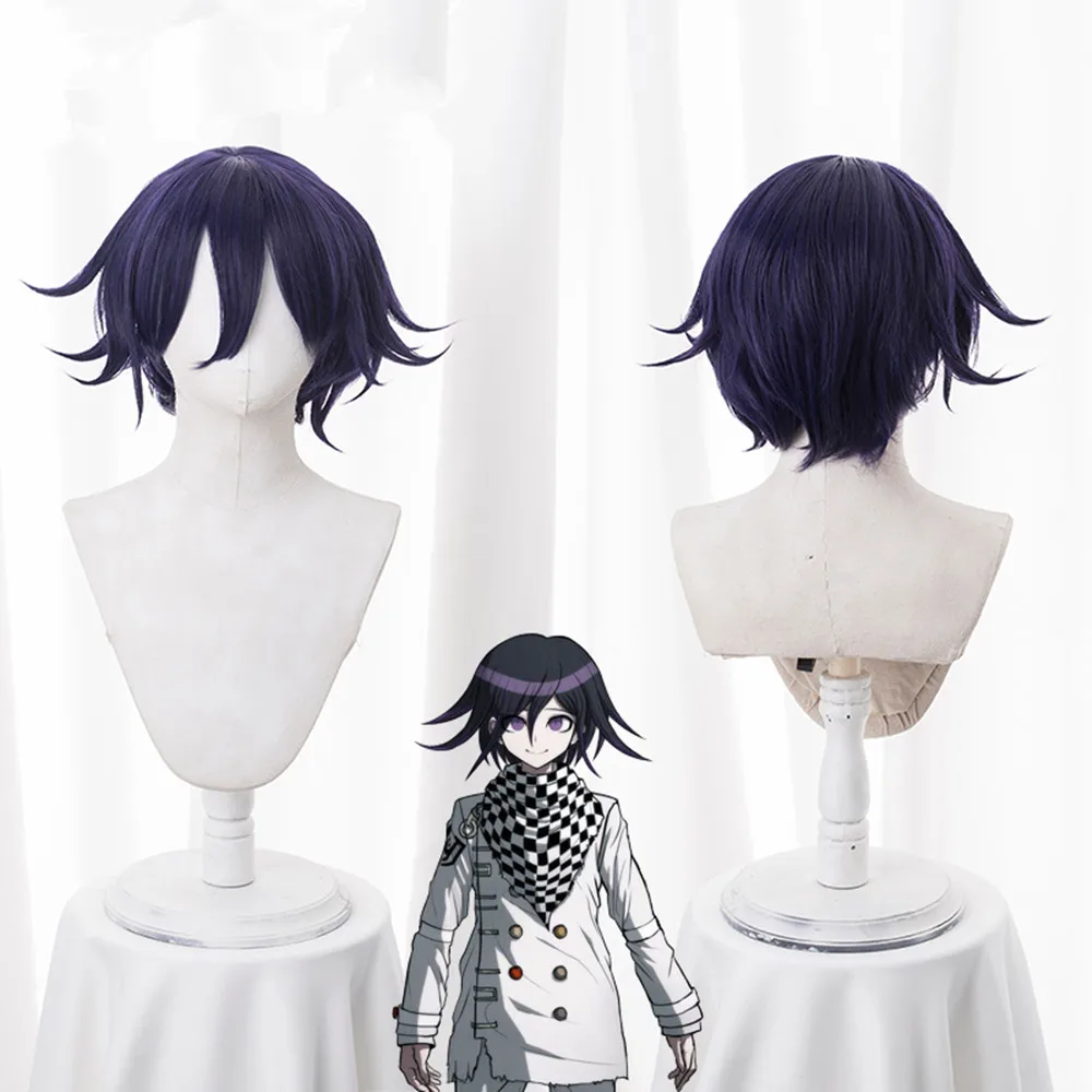 Danganronpa V3: Killing Harmony Ouma Kokichi Cosplay Wig for Man Boys Short Straight Anime Wig Christmas Party wig
Danganronpa V3: Killing Harmony Ouma Kokichi Cosplay Wig for Man Boys Short Straight Anime Wig Christmas Party wig