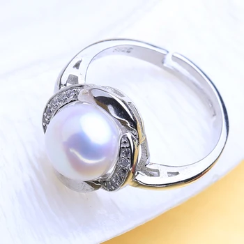 FENASY Brand Natural Freshwater Pearl Rings 925 Sterling Silver Ring Real Pearl Rings For Women Flower Wedding Ring Fine Jewelry
FENASY Brand Natural Freshwater Pearl Rings 925 Sterling Silver Ring Real Pearl Rings For Women Flower Wedding Ring Fine Jewelry