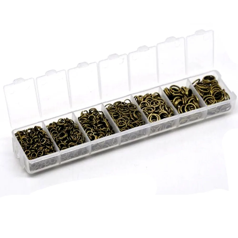 DoreenBeads 1 Box Mixed Antique Bronze Open Jump Rings 4mm-9mm,(1510 PCs Assorted)
DoreenBeads 1 Box Mixed Antique Bronze Open Jump Rings 4mm-9mm,(1510 PCs Assorted)