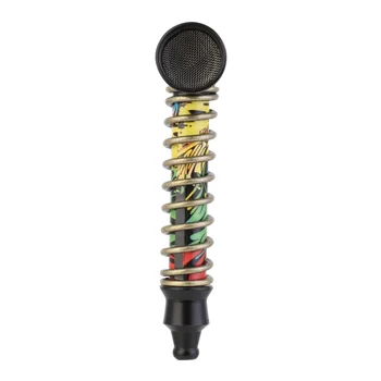 Creative Zinc Alloy Metal Spring Design Tobacco Pipe Personality Herb Smoking Pipe With Filter Screen Cigarette Accessories
Creative Zinc Alloy Metal Spring Design Tobacco Pipe Personality Herb Smoking Pipe With Filter Screen Cigarette Accessories