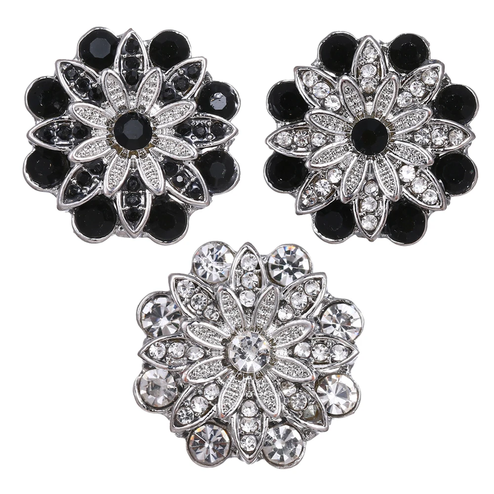 6pcs/lot 2019 High Quality 18mm Fashion crystal Flower Snap Button Bracelet Charm Rhinestone Button Ginger Crystal Snaps Jewelry
6pcs/lot 2019 High Quality 18mm Fashion crystal Flower Snap Button Bracelet Charm Rhinestone Button Ginger Crystal Snaps Jewelry