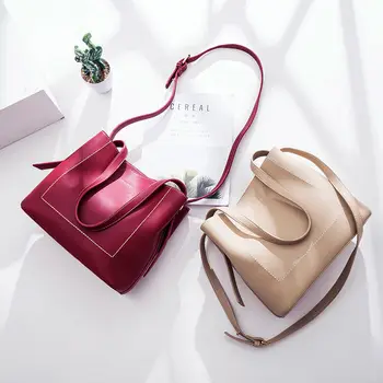 Women Brand New Bucket Bag High Quality PU leather Leisure Decoration Single Shoulder Bag Shoulder Bag Messenger Bag Handbags
Women Brand New Bucket Bag High Quality PU leather Leisure Decoration Single Shoulder Bag Shoulder Bag Messenger Bag Handbags