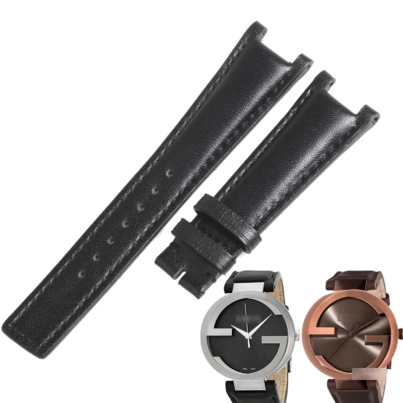 WENTULA watchbands for GUCCI calf-leather band cow leather Genuine Leather leather strap watch band
WENTULA watchbands for GUCCI calf-leather band cow leather Genuine Leather leather strap watch band