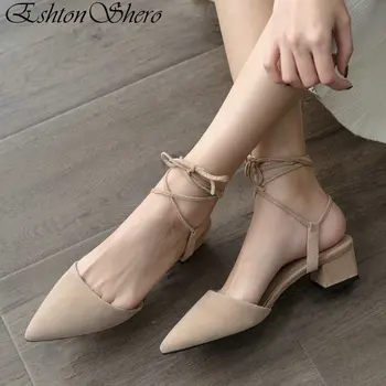 EshtonSheroSpring Women's Shoes Woman Leather Pumps Leather Low Heels Black Pointed Toe Classic Ladies Wedding Shoes Size 3-9
EshtonSheroSpring Women's Shoes Woman Leather Pumps Leather Low Heels Black Pointed Toe Classic Ladies Wedding Shoes Size 3-9