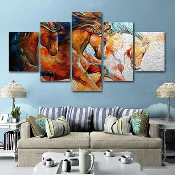5 Panel Canvas Print Pictures Wall Art Framework Horse Steed Animals Painting Poster Modular Home Decor Living Room
5 Panel Canvas Print Pictures Wall Art Framework Horse Steed Animals Painting Poster Modular Home Decor Living Room