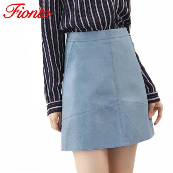 FIONTO Vintage Skirts Womens Autumn Winter New High Waist PU Faux Leather Women Skirt Pink Yellow Black Blue Zipper A050
FIONTO Vintage Skirts Womens Autumn Winter New High Waist PU Faux Leather Women Skirt Pink Yellow Black Blue Zipper A050