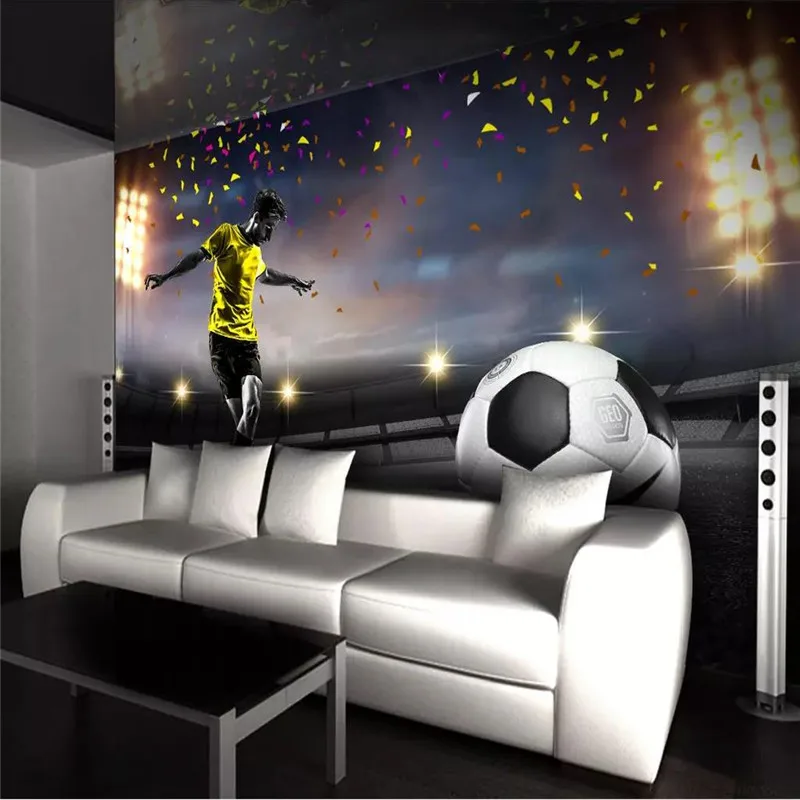Custom wallpaper mural HD huge football field 3D decorative painting living room bedroom sofa TV background wall
Custom wallpaper mural HD huge football field 3D decorative painting living room bedroom sofa TV background wall