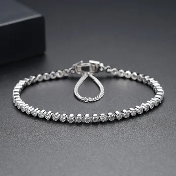 2.5mm stone 17cm 19cm Length 925 sterling silver Bracelet & bangles Men for Men and Women Jewelry new S4773
2.5mm stone 17cm 19cm Length 925 sterling silver Bracelet & bangles Men for Men and Women Jewelry new S4773