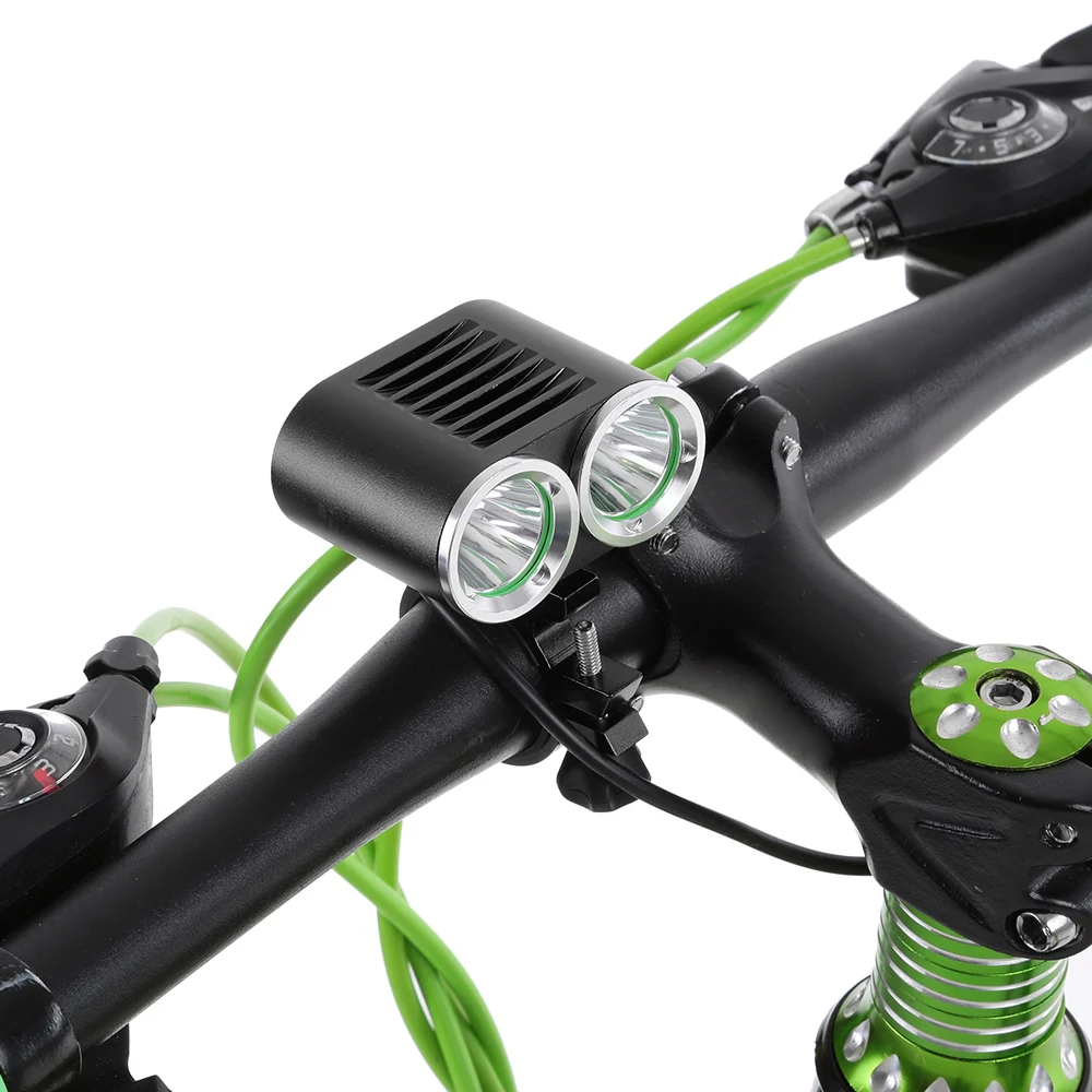 Bike Light LR-K2C Front Handlebar USB Bike Light 2400 Lumens Powerful LED Cycling Safety Flashlight Double Lights Waterproof
Bike Light LR-K2C Front Handlebar USB Bike Light 2400 Lumens Powerful LED Cycling Safety Flashlight Double Lights Waterproof