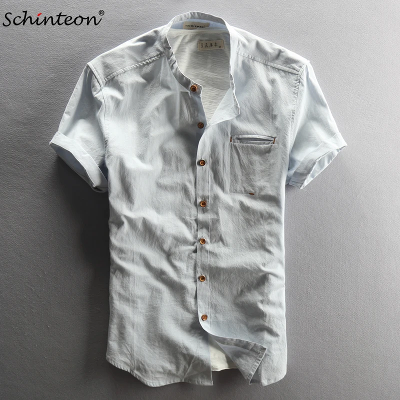 Comfortable 2019 Men Summer Cotton Linen Short Sleeve Shirt Slim Male Top Quality Fast Shipping
Comfortable 2019 Men Summer Cotton Linen Short Sleeve Shirt Slim Male Top Quality Fast Shipping