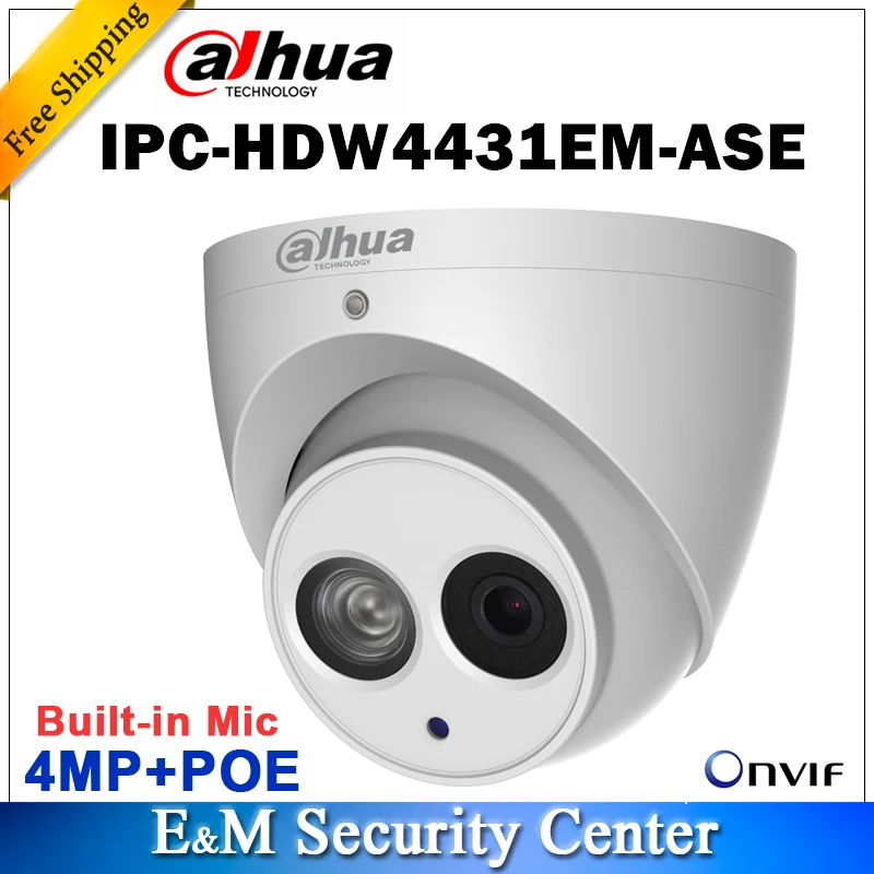 Original dahua english IPC-HDW4431EM- ASE replace IPC-HDW4431EM-AS with logo english 4MP Network IR Dome Camera mic built in
Original dahua english IPC-HDW4431EM- ASE replace IPC-HDW4431EM-AS with logo english 4MP Network IR Dome Camera mic built in