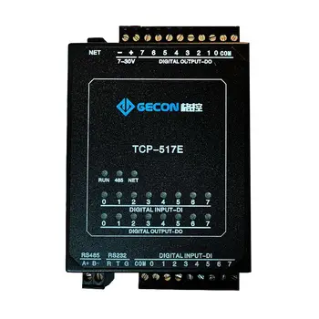 8-channel digital input 8-transistor output combination module Ethernet MODBUS TCP communication protocol
8-channel digital input 8-transistor output combination module Ethernet MODBUS TCP communication protocol