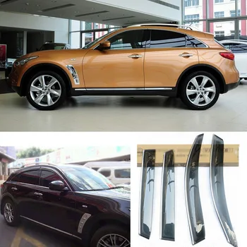 Jinke 4pcs Blade Side Windows Deflectors Door Sun Visor Shield For Infiniti FX35 2008-2013
Jinke 4pcs Blade Side Windows Deflectors Door Sun Visor Shield For Infiniti FX35 2008-2013