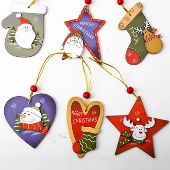 Deer Santa Claus New Year Natural Wood Christmas Ornaments Pendant Hanging Gifts Xmas Tree Decor Home Party Decorations 62379
Deer Santa Claus New Year Natural Wood Christmas Ornaments Pendant Hanging Gifts Xmas Tree Decor Home Party Decorations 62379