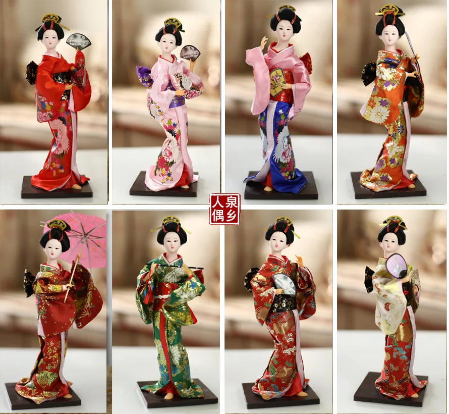 Handmade Oriental Japanese Brocade Kimono Kabuki Geisha Doll Fan Figure Figurine Ethnic Japanese Geisha Dolls Kimono Dolls 30cm
Handmade Oriental Japanese Brocade Kimono Kabuki Geisha Doll Fan Figure Figurine Ethnic Japanese Geisha Dolls Kimono Dolls 30cm