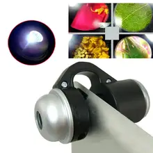 Mobile Phone Macro High Definition Lens 30X Super Lenses Magnifier LED Lights