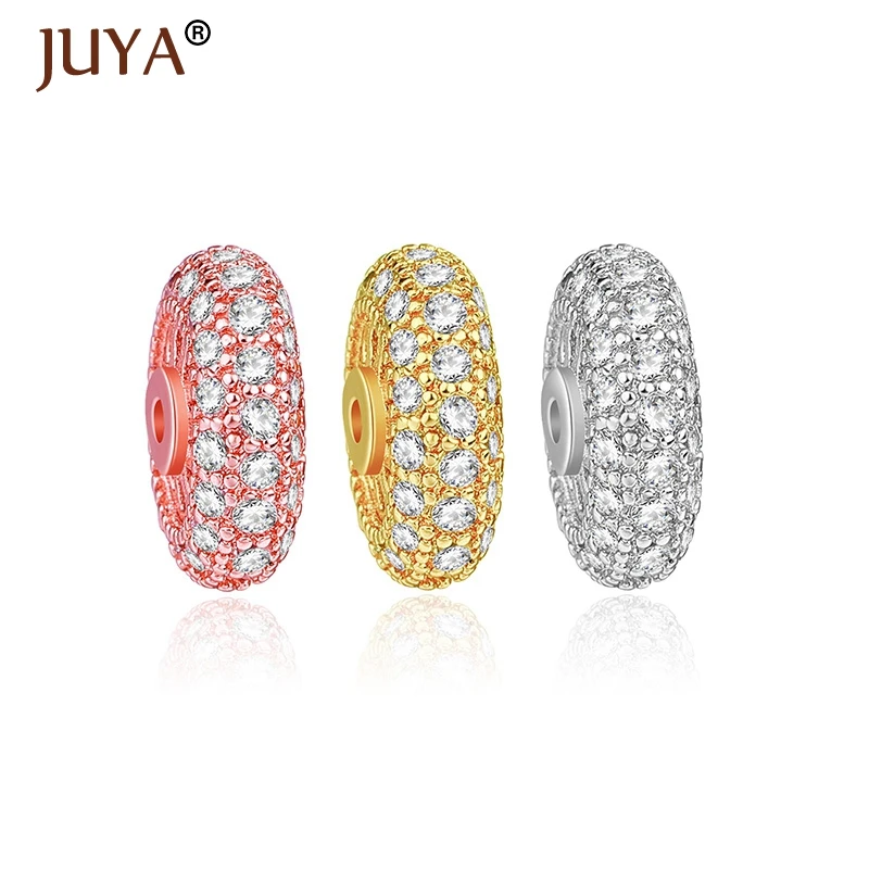 Supplies For Jewelry Wholesale Micro Pave CZ Rhinestone Round Spacer Beads For Jewelry Making DIY Bracelets Necklace Accessories
Supplies For Jewelry Wholesale Micro Pave CZ Rhinestone Round Spacer Beads For Jewelry Making DIY Bracelets Necklace Accessories