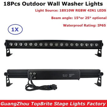 High Quality 18X10W Outdoor LED Wall Washer Light RGBW Quad Color Bar Light DMX512 Mode,Led Stage Light Waterproof IP65 90-240V
High Quality 18X10W Outdoor LED Wall Washer Light RGBW Quad Color Bar Light DMX512 Mode,Led Stage Light Waterproof IP65 90-240V