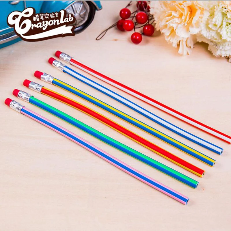 5pcs Creative Stationery Bendable Soft Pencil Children Students Learn Stationery Gift Pencil Bending School Office Supplies
5pcs Creative Stationery Bendable Soft Pencil Children Students Learn Stationery Gift Pencil Bending School Office Supplies