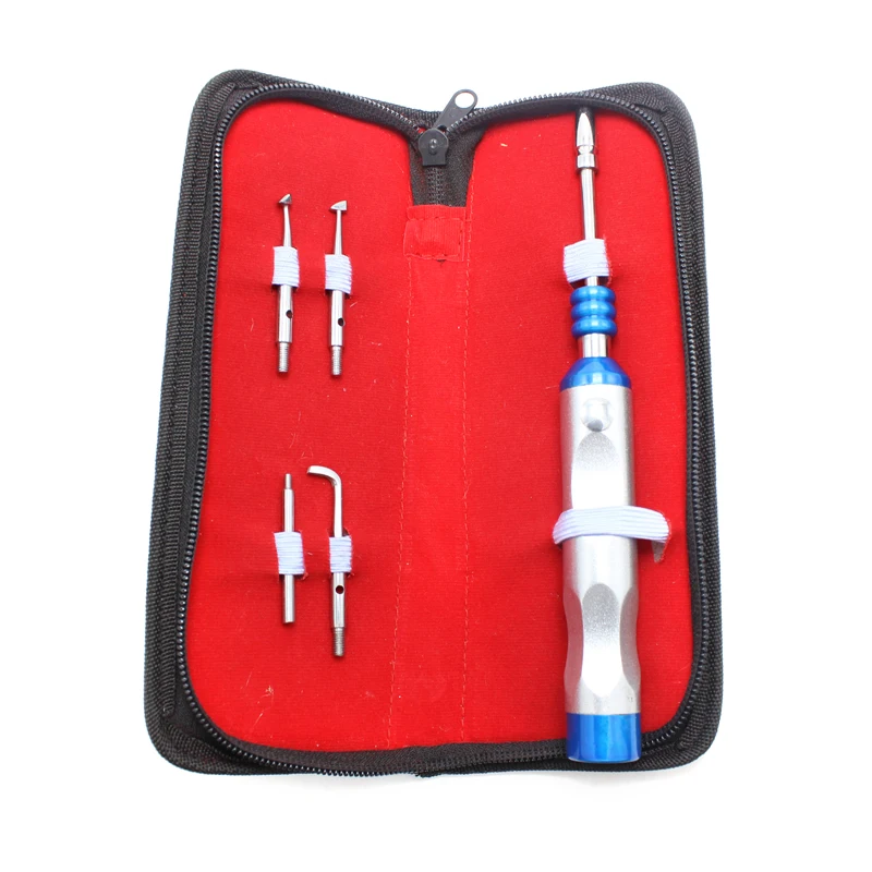 Free Shipping 1 Set Stainless Steel Dental Adjustable Automatic Crown Remover Gun Tool 4 Level for Dentistry Lab Materials
Free Shipping 1 Set Stainless Steel Dental Adjustable Automatic Crown Remover Gun Tool 4 Level for Dentistry Lab Materials