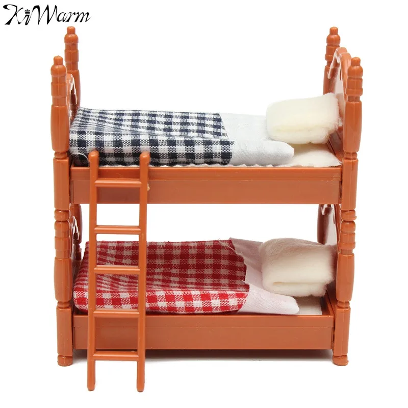 KiWarm Cute 1 Set Miniature Dolls House Furniture Bunk Bed Figurines Ornaments for Home Kids Room Decor Toy Doll Christmas Gift
KiWarm Cute 1 Set Miniature Dolls House Furniture Bunk Bed Figurines Ornaments for Home Kids Room Decor Toy Doll Christmas Gift