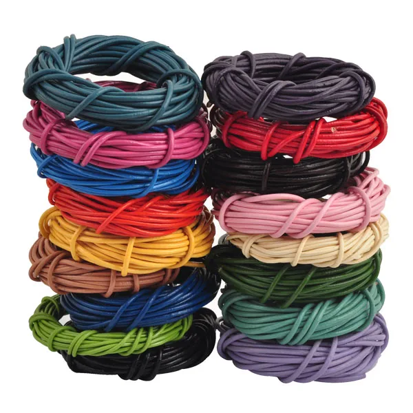 LNRRABC New ! High Quality 2mm 17 colors 5M Real Leather Rope String Cord for Bracelet and Necklace Free Shipping ly
LNRRABC New ! High Quality 2mm 17 colors 5M Real Leather Rope String Cord for Bracelet and Necklace Free Shipping ly