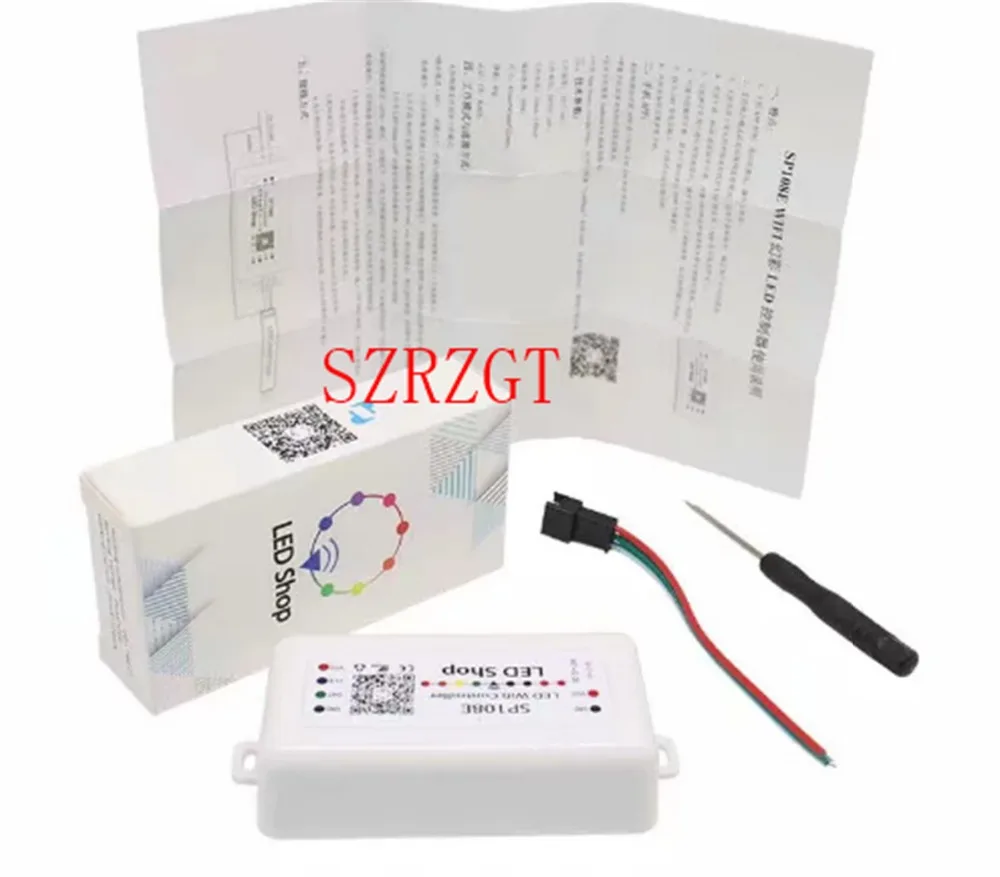 SP108E Wifi LED Pixel Controller By Smart Phone APP For WS2811 WS2812B WS2813 Led Strip Light DC5-24V | Лампы и освещение