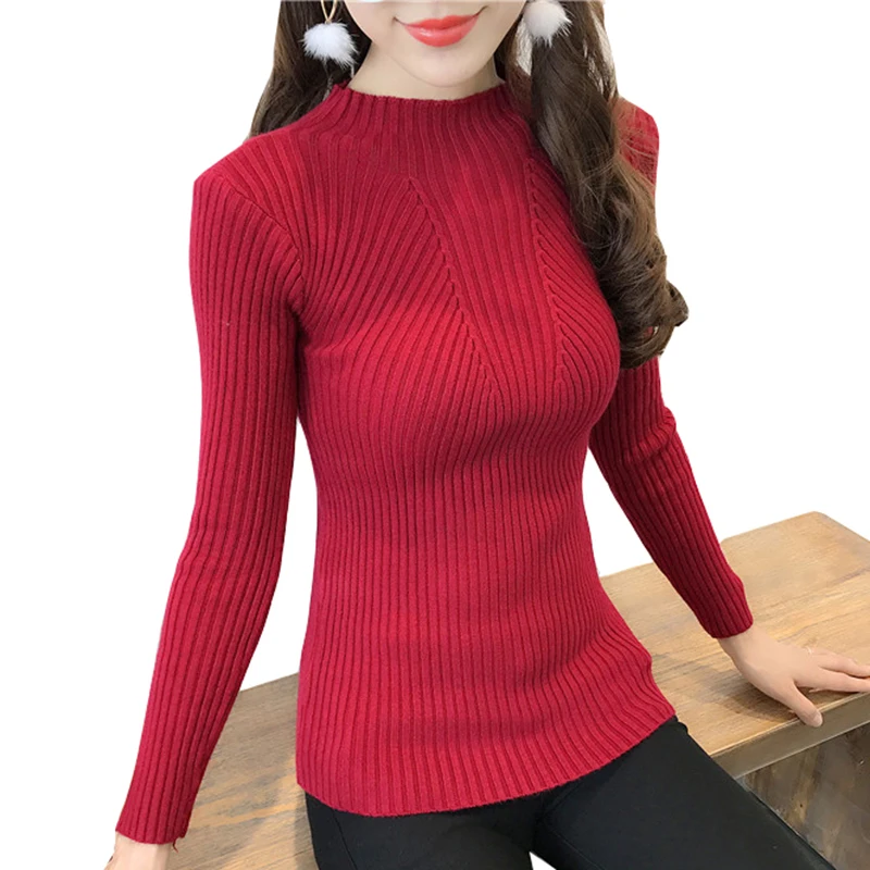 2017 new Women Sweaters Pullovers Autumn winter Turtlenect Long Sleeve Pullovers Black Color Women Casual Knitting Sweaters AS11
2017 new Women Sweaters Pullovers Autumn winter Turtlenect Long Sleeve Pullovers Black Color Women Casual Knitting Sweaters AS11
