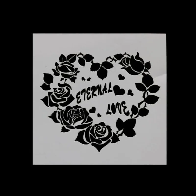 Rose Heart Shape Scrapbooking Photo Album Decorative Embossing Paper Cards Making Template Drawing Sheet Stencil Bullet Journal
Rose Heart Shape Scrapbooking Photo Album Decorative Embossing Paper Cards Making Template Drawing Sheet Stencil Bullet Journal