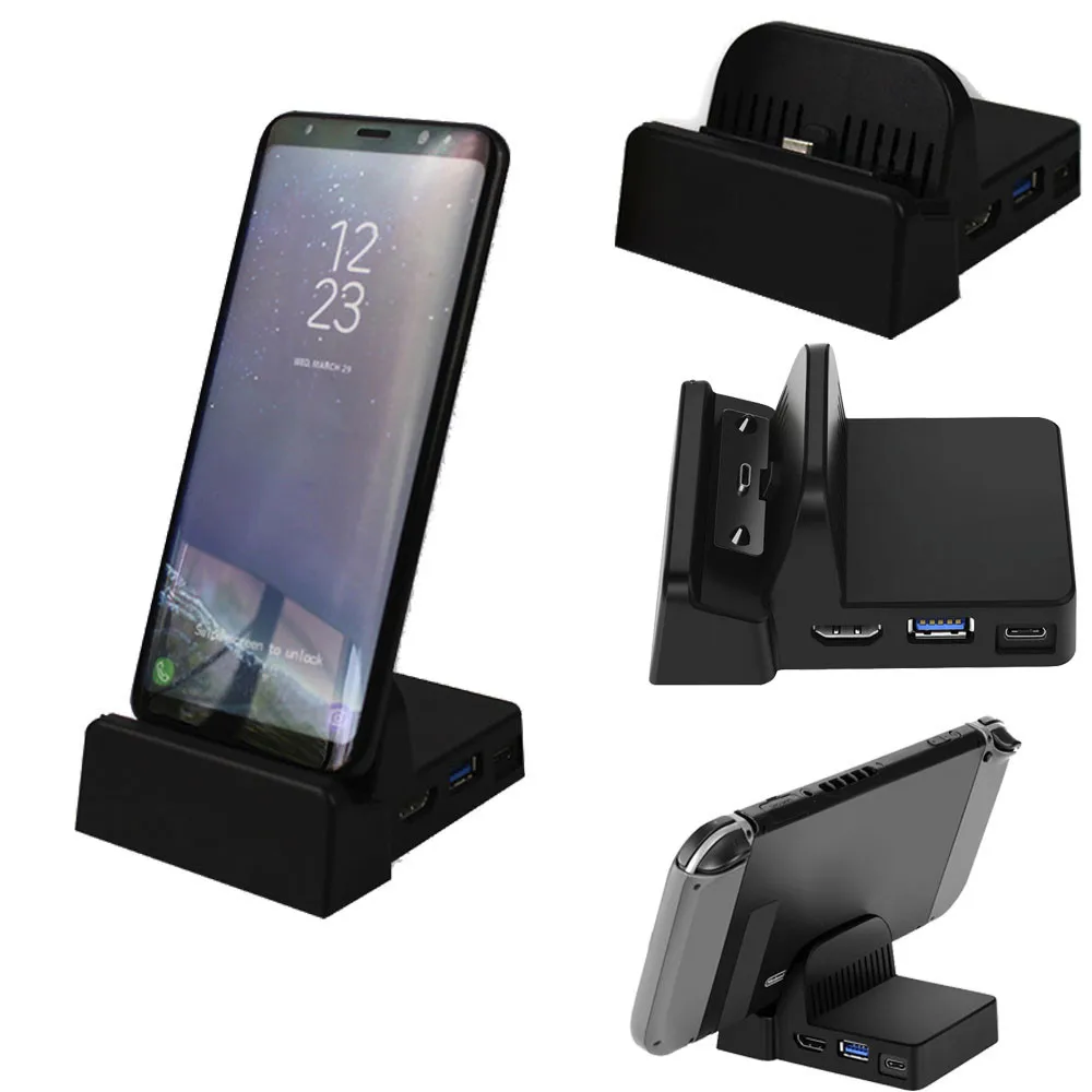 HDMI Dex Station Desktop Extension Charging Dock For Samsung S8 S8 Plus + Note 8 Mini size replacement For Nintendo Switch Dock
HDMI Dex Station Desktop Extension Charging Dock For Samsung S8 S8 Plus + Note 8 Mini size replacement For Nintendo Switch Dock