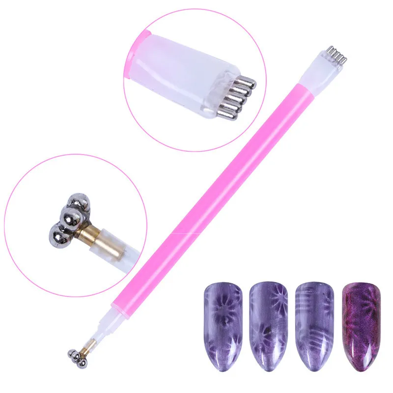Nail Art Flower Cat Eye Magnet Pen Strip Magical Stick DIY Magic 3D Magnetic Polish UV Gel Polish Cat Eyes Rod New Arrival Gift
Nail Art Flower Cat Eye Magnet Pen Strip Magical Stick DIY Magic 3D Magnetic Polish UV Gel Polish Cat Eyes Rod New Arrival Gift