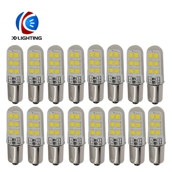KD 100PCS/lot White DC12V Car led Light T4W BA9S 12SMD 2835 Crystal Silicone Case LED License Plate Bulbs Lamp Door Light
KD 100PCS/lot White DC12V Car led Light T4W BA9S 12SMD 2835 Crystal Silicone Case LED License Plate Bulbs Lamp Door Light