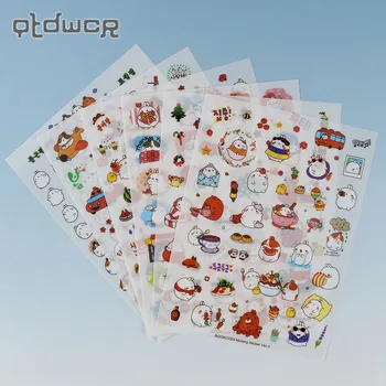 6PCS/Pack Stationery Sticker Super Kawaii Rabbit Yuangun Pet Decorative Stickers Diary Sticker the Third Quarter
6PCS/Pack Stationery Sticker Super Kawaii Rabbit Yuangun Pet Decorative Stickers Diary Sticker the Third Quarter