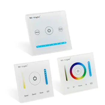 Milight Smart Panel Led Controller Color Temperature CCT Dimming RGBW RGB CCT LED Touch Switch Led Dimmer for Led Strip light
Milight Smart Panel Led Controller Color Temperature CCT Dimming RGBW RGB CCT LED Touch Switch Led Dimmer for Led Strip light