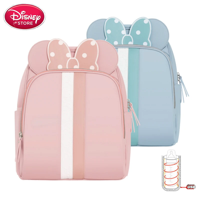 Disney Minnie Diaper Bag Multifunction Backpack Baby Care Stroller Nursing Nappy Bag for Mummy with USB Bottle Insulation Bags
Disney Minnie Diaper Bag Multifunction Backpack Baby Care Stroller Nursing Nappy Bag for Mummy with USB Bottle Insulation Bags